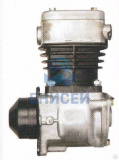Компрессор 53205-3509015 КАМАЗ (1 цилиндровый, 380 л/мин, с/о до 2011г.) "АВТОМАГНАТ"